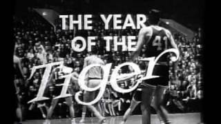 Basketball highlights in quotthe Year of the Tigerquot 1965 [upl. by Tichon]