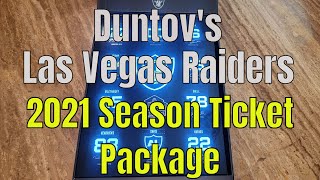 Las Vegas Raiders 2021 Season Ticket Package [upl. by Reidar469]