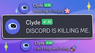 Discord Cancelled Clyde  Discord News [upl. by Stalder]