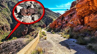 Arizonas Abandoned MILLION Dollar Highway Built by Convicts quotCar Wrecks Foundquot [upl. by Nelac220]