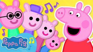 Die Finger Familie  Papa Finger Papa Finger wo bist du 🖐 Peppa Wutz Kinderreime und Kinderlieder [upl. by Dekeles985]