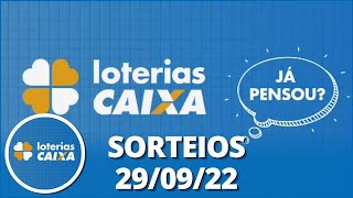 Loterias CAIXA Quina Dupla Sena e mais 29092022 [upl. by Ck]