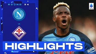 NapoliFiorentina 10  Osimhen secures win for champions Goal amp Highlights  Serie A 202223 [upl. by Sorodoeht]