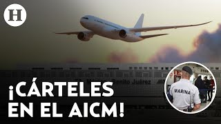 Unión Tepito y Cártel del Mayo estarían operando en el Aeropuerto Internacional de la CDMX AICM [upl. by Culver316]