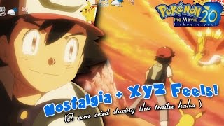 ☆NOSTALGIA amp XYZ FEELS  Pokemon I Choose You 20th Anniversary Movie Trailer REACTION☆ [upl. by Hanahsuar]