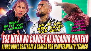 VIDAL LE SACA LA MRDA A GARECA y lo llama INCAPAZ por perder contra BRASIL [upl. by Namsaj]