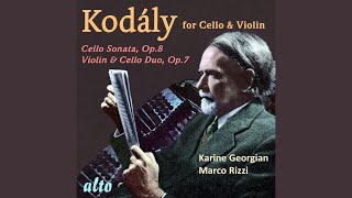 Duo for Violin and Cello Op 7 [upl. by Fonz992]