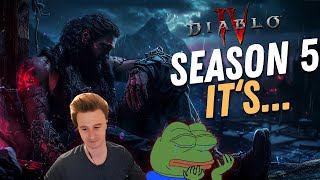 Played Diablo 4 Season 5 And Its [upl. by Lynne]