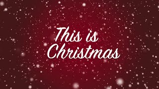 Kutless  quotThis is Christmasquot Cover by Holy Star Lyric Video [upl. by Hollerman508]