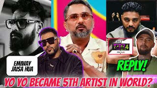 Badshah Talking About Emiway In Emiway Post About Raftaar Confirmed Judge In Hustle 4 Raga Reply [upl. by Ahsaele]