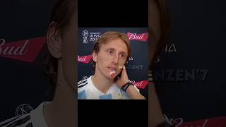 Modric With A Messi Argentina Jersey In the World Cup ☠️🔥 shorts viral funny trending fypシ fyp [upl. by Guy]