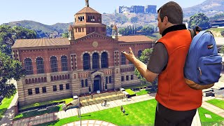 قراند 5  مود الحياة الواقعية دراسة، عمل، سجن، والمزيد  GTA V Real Life Mod [upl. by Yreneh]