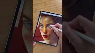 How to use Procreate Blend Modes procreatetutorials [upl. by Ranip]