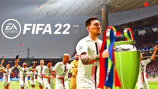 MESSI vs FC BARCELONA  Final Champions League FIFA 22 PS5 MOD Reshade HDR Next Gen [upl. by Eimaj]