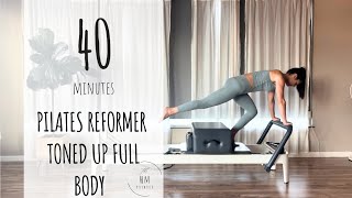 Pilates Reformer  Intermediate  Full Body Workout [upl. by Pollack339]