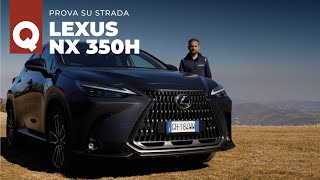 Lexus NX350h 2022 la Suv ibrida tutta confort [upl. by Arjun]