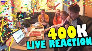 400000 Abo Special LIVE Reaction aus dem Urlaub 😁 TipTapTube Family 👨‍👩‍👦‍👦 [upl. by Aihtak]