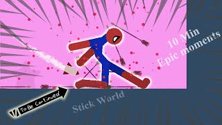 10 Min Best falls  Stickman Dismounting funny and epic moments  Like a boss compilation 362 [upl. by Hairaza]