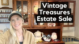 Estate Sale Treasure Hunt Rare Finds amp Vintage Gems – Shop With Me [upl. by Ibbob]