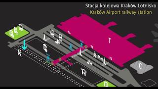 Ścieżka pasażera w Kraków Airport  Learn how to navigate the new Kraków Airport terminal [upl. by Hammock626]