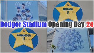 ドジャースタジアム～2024年シーズン開幕戦～【大谷翔平選手】Dodger Stadium Opening Day 2024 [upl. by Harilda409]