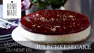 NEM JULECHEESECAKE  HOMEMADE [upl. by Gard843]