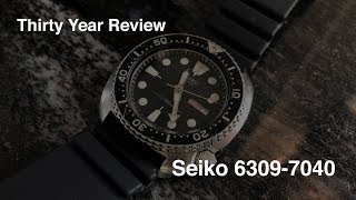 Seiko 6309 Turtle  Thirty Year Torture Test  How Did It Hold Up [upl. by Eiramit]