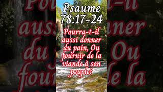 Lecture du Psaume 781724 psaumes bible [upl. by Imat92]