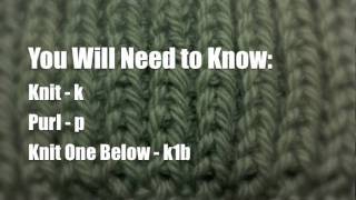 How to Knit The Fishermans Rib Stitch [upl. by Simmons399]