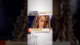 Trina Said Only Da Baddest Could Receive The I Am Hip Hop Award 👏🏾  Hip Hop Awards 22 shorts [upl. by Caasi]