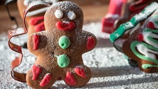 Galletas de Jengibre  Como Hacer la Receta Original Alemana  Recetas Navideñas [upl. by Aribold]