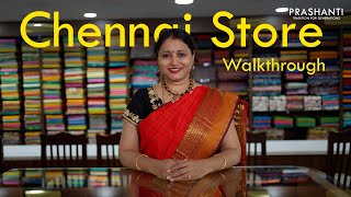 Prashanti Sarees Chennai  Walkthrough  தமிழில் [upl. by Giefer]