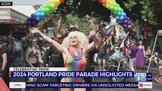 2024 Portland Pride Parade highlights [upl. by Starlene515]