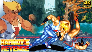 Karnovs Revenge  Ray Arcade  1994 4K 60FPS [upl. by Lokcin]