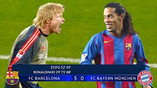 Oliver Kahn will never forget this humiliating performance by Ronaldinho [upl. by Philps960]