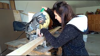 Building a Chicken Run  Acres Of Clay Homestead [upl. by Henriques]