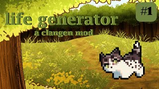 LifeGen  Clangen Mod  Sparrowkits start  EP 1 [upl. by Ynoyrb]