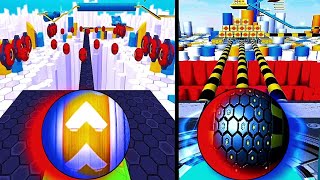 Gyrosphere Trials Level 47 to 48 vs Gyrosphere Ball Balancer 3D [upl. by Lisk]