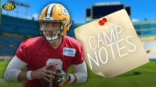 Packers training camp notes Practice 4 [upl. by Einamrej]