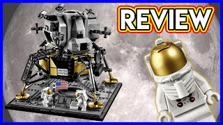 LEGO NASA Apollo 11 Lunar Lander Review [upl. by Sucram384]