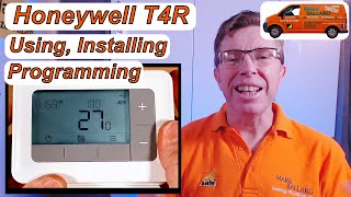 Honeywell T4 amp T4R How to Operate Program Setup and Install Honeywell Home T4R Review 2021 [upl. by Llehsram]