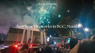 Exclusive Vlog  Welcoming the year 2024 in BGC Manila  New Years Eve 2024 [upl. by Dhiren618]