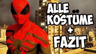 The Amazing Spider Man 2 Deutsch  Alle Kostüme  Review [upl. by Lightman]