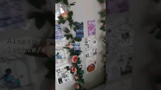 Decorate my room with me day 1 ❤ roomdecor shortsfeed fypシ゚viral [upl. by Wolsniw]