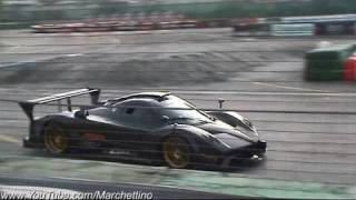 Pagani Zonda R vs Pagani Zonda Cinque Sound [upl. by Annet]