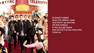 NSync 01 Pop Lyrics [upl. by Nananne]