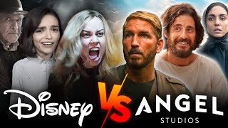 How This Little Studio DEFEATED Disney amp DESTROYED Woke Hollywood  The True Story of Angel Studios🍿 [upl. by Nauqit]