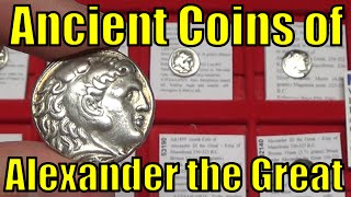 ALEXANDER III the GREAT Ancient Greek Coins COLLECTING GUIDE in Gold Silver amp Bronze trustedcoins [upl. by Annayrb976]