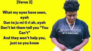 Teni – Uyo Meyo Lyrics360p [upl. by Feeney]