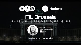 FIL Brussels  Hedera Innovating RWA Tokenization [upl. by Tennies]